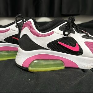 Nike Women’s White, Pink & Black Air Cushion Sneakers